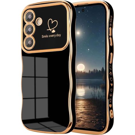 Handyhülle A54 Silikon Kameraschutz Samsung Galaxy A54 5G Schwarz (1/5)