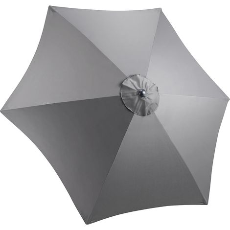 Replacement Parasol Canopy - 2.7m - Grey