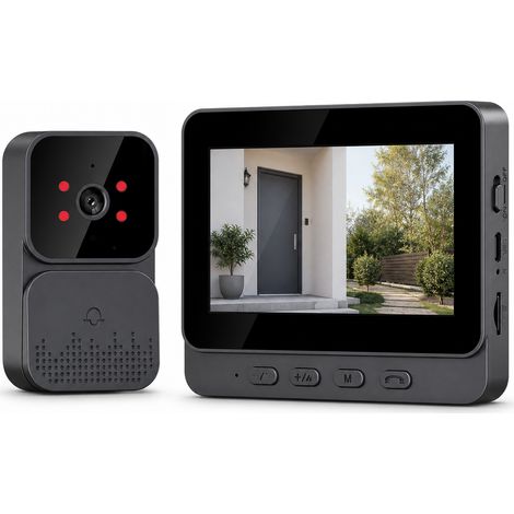 Wireless Digital Door Viewer with 4.3 Inch Screen for Door (1/5)