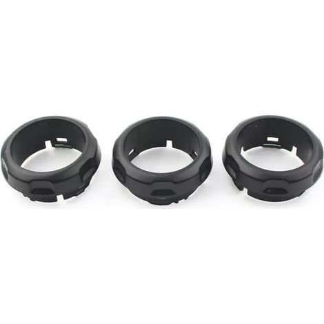 Convient au panneau de commande de climatisation Land Rover Discovery, ensemble de 3 boutons LR029591 (1/3)