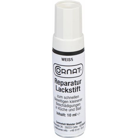 Cornat Lack-Reparaturstift weiß 10 ml
