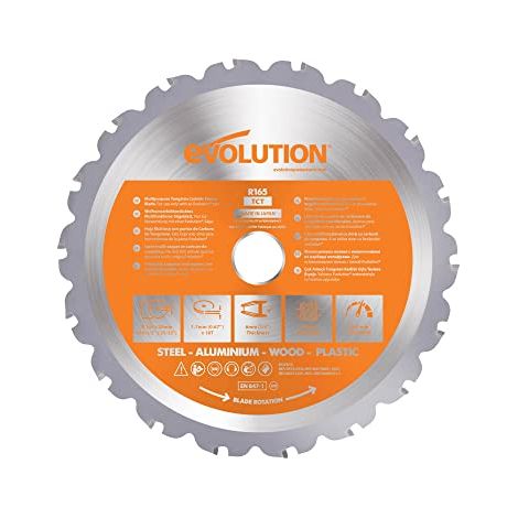 Evolution RAGE lama di sega circolare 165 mm 18 denti (1/4)