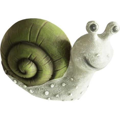 Escargot Décoratif Solaire en Résine pour Jardin Extérieur Statue Lumineuse Résistante aux Intempéries Décoration Colorée pour Parc et Bassin Ornement D’Extérieur Original (1/5)