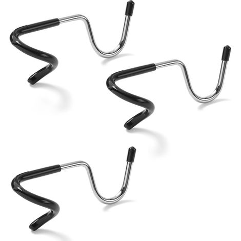 Crochets de fixation pour mangeoires à oiseaux, crochets pour poteaux, crochets pour lampes de camping, supports de fixation pour poteaux de garage ou de terrasse (1/5)