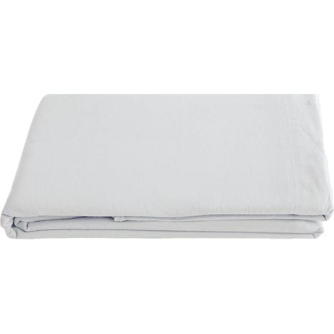 Drap plat coton lavé PALACE 240x290 cm (1/5)