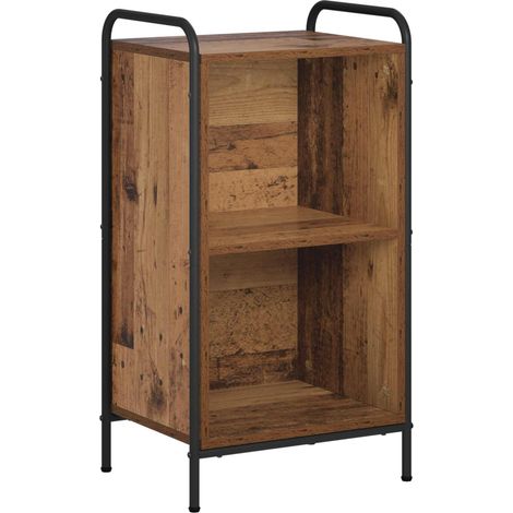 Book Cabinet 43 x 33 x 80 cm Engineered Wood Old Wood vidaXL (1/5)