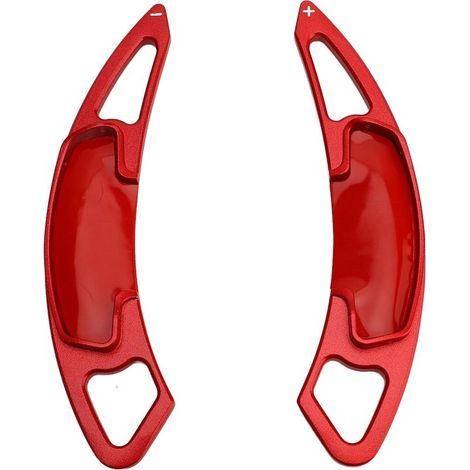Palette de Changement de Vitesse au Volant, en Alliage D'aluminium, Fonctionnement Plus Fluide, EXTENSION de Palette de Changement de Vitesse (rouge) (1/5)