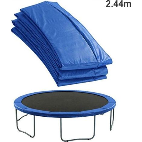 Ineasicer Coussin De Sécurité De Trampoline - Coussin De Protection Trampoline, Coussin De Sécurité Remplacement, Housse De Rebord De Trampoline Résistant Aux Rayons UV, Anti-déchirure,2.44M (1/5)