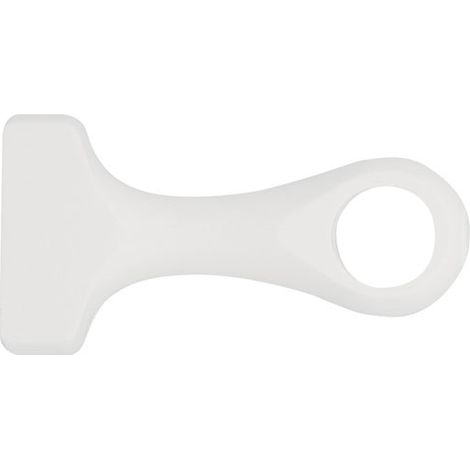 Mobois Supports de Tringle Bois Laqué Blanc 20 mm