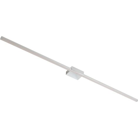 [GEBRAUCHT] Lucande Led Spiegellampe Kivana Chrom Metall 120cm Ip44 Lampe Leuchte Spot Licht B-Ware
