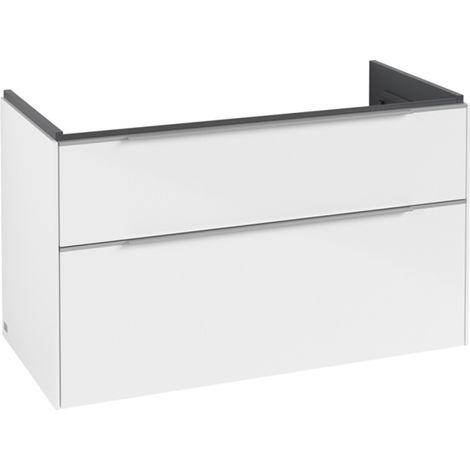Villeroy & Boch Subway 3.0 armoire sous lavabo, 2 tiroirs, (1/2)