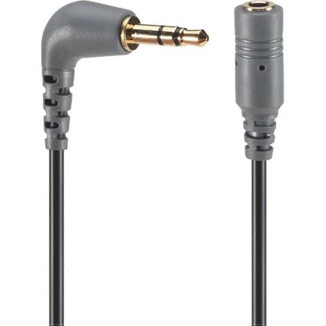 Rechange SC3 Câble de Microphone pour Rode 3 5 mm TRRS Male Vers Female TRS Adaptateur Microphone Accessoires SC3 Noir (1/5)