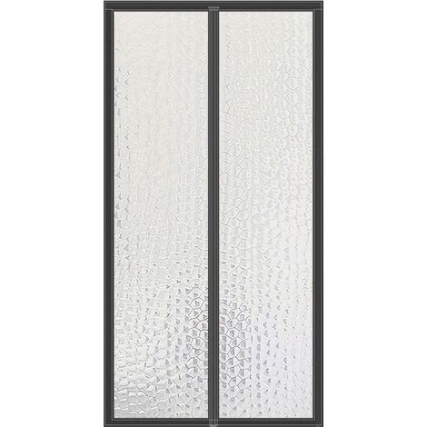 Sollbry Rideau Magnétique de Protection Thermique Pour Portes,100x 210 Cm,Rideau Eva Avec Joint Thermique Coupe-Vent Isolation,Pour Garage,Balcon,Cuisine (1/5)