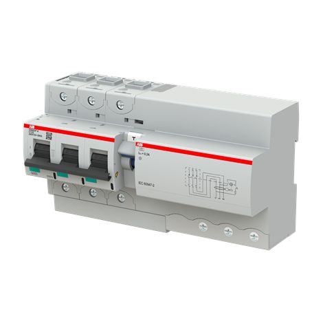 Disjoncteur Différentiel DS800P 3P 125A Cbe C 300mA Type A 2CCG001315R0001 ABB G151784