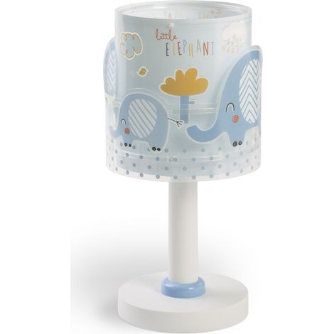 Lampada da comodino Elefantini Blu (1/5)