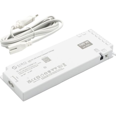 Siro Led Netzgerät SL-NTS, 24 V/DC, Led Netzteil 6 LED-Anschlussbuchsen, Leistung 100W