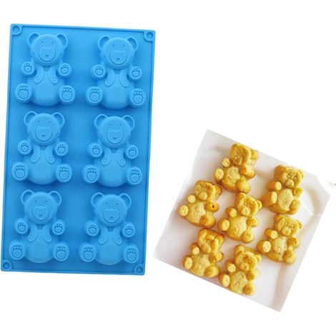 Ustensiles à pâtisserie Antiadhésif Moule en silicone Pour Muffins, gâteau au chocolat, moule à savons, Cupcake Et Gelée - Ustensile de cuisine en silicone plus épais de qualite superieur,10,10