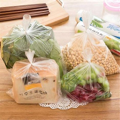 1 rouleau de sac de conservation des aliments et fruits frais pour la cuisine, emballage plastique, film étirable, scellage thermique, sac sous vide (1/2)