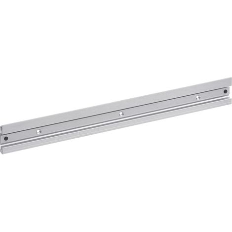 Meister Gerätehalterleiste 500 mm Aluminium Werkzeughalter zur Wandmontage für Besen und Geräte