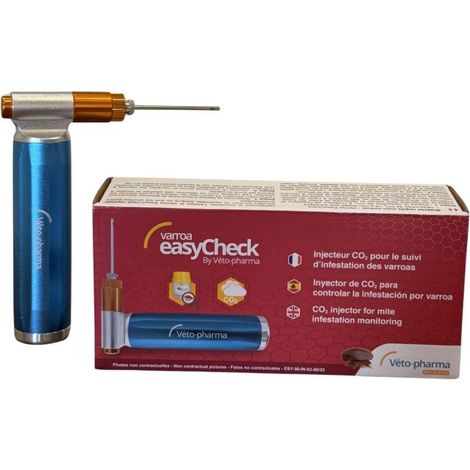 Iniettore di co2 per varroa easycheck