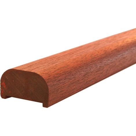 Handlauf für Geländersystem 6x3,6x199cm Mahagoni-Natur (1/2)