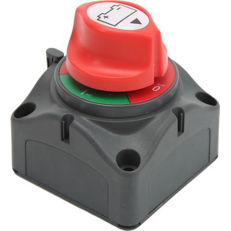 Batterietrennschalter, wasserdichter Kupfer-Isolatorschalter für Boote, Autos, Wohnmobile, ATVs und UTVs (12–48 V) (1/5)