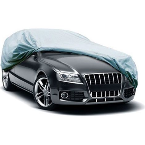 Trade Shop - Funda Impermeable Para Coche Lona Impermeable Tamaño L Funda Nieve -