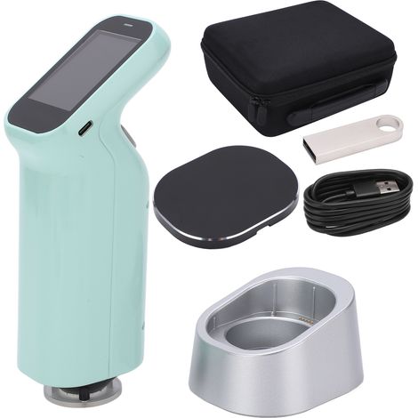 CS-410 Colorimètre Portable Haute Précision, Analyseur de Couleur, Testeur Chroma, Équipement de Mesure Chromatique pour Contrôle Qualité (1/5)