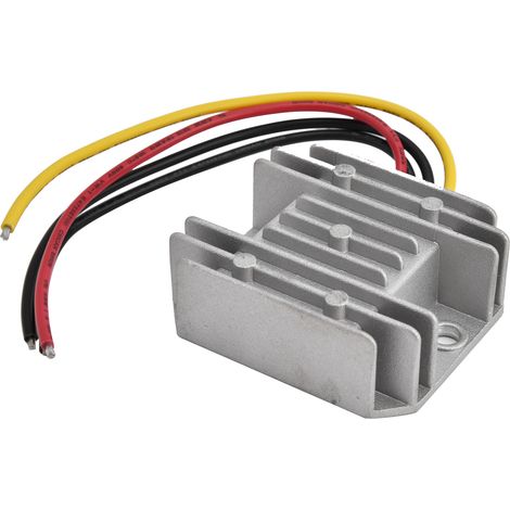 Réducteur de tension CC 12 V/24 V, transformateur convertisseur Buck pour moteurs et voitures, 5 V, 3 A (1/5)
