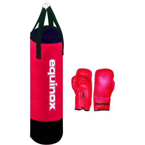 Set boxe junior PRO - sacco boxe kg 6 + guanti 6 oz.