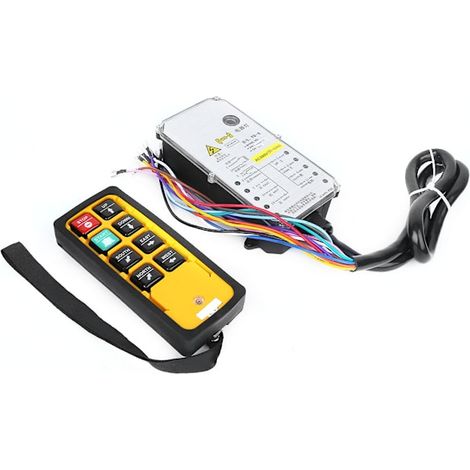 Industrial Remote Control Crane Accessories Double Handles Waterproof Acid Oil Resistant AC380V (1/5)
