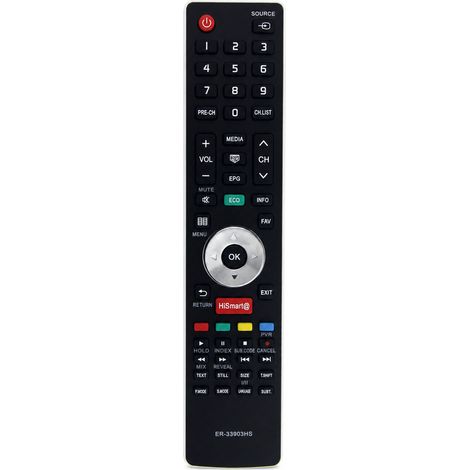 Télécommande TV Compatible avec Hisense ER-33903HS (1/5)