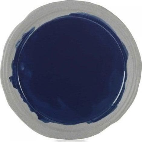 Revol Kollektion Indigo Porzellanplatte Blau Indigo 28,5 cm