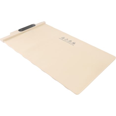 Plateau chauffant électrique en silicone, pliable et enroulable, arrêt automatique, 3 niveaux de température réglables, avec minuterie, pour un usage quotidien à la maison (prise US 110 V). (1/5)