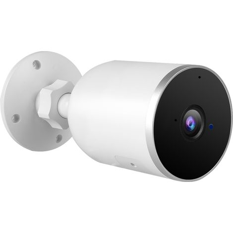 Caméra IP WiFi Tuya 1080p IR pour la sécurité domestique extérieure, audio bidirectionnel, prise 100-240 V. (1/5)