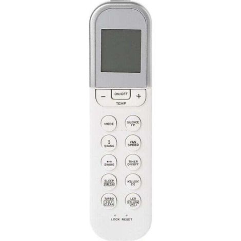 pair Télécommande compatible climatiseur - Midea Rg36f /bgef Rg36f2 /bgef Rg36f4 /bgef (1/4)