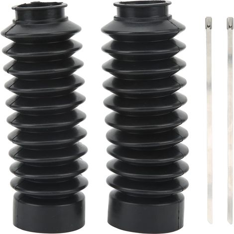 Motorcycle Fork Bellows, Waterproof Shock Absorber Protection, 2 Pieces Kit, Shock and Splash Resistance (1/5)