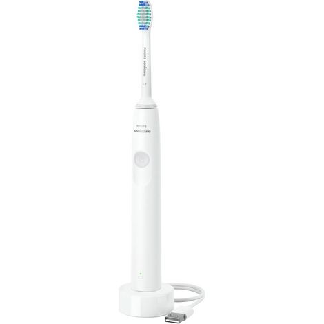 Philips Sonicare 1100 Series HX3641/02 Spazzolino da denti elettrico Spazzolino sonico Bianco, Grigio
