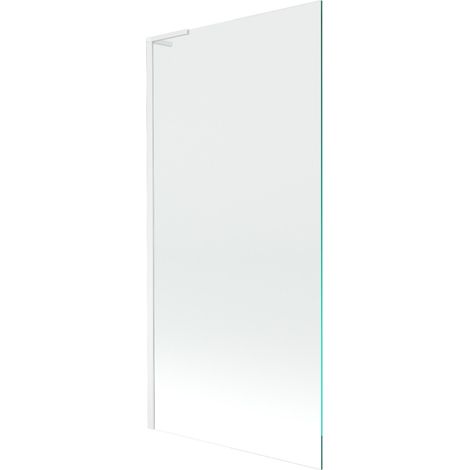 Mexen Next L paroi de baignoire 1 volet 90 x 150 cm, transparent, blanc - 895-090-000-03-00-20 (1/5)