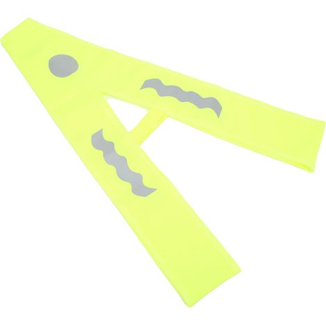 Gilet réfléchissant léger à bordures respirantes, bandes antidérapantes, en polyester, pour la sécurité nocturne. (1/5)