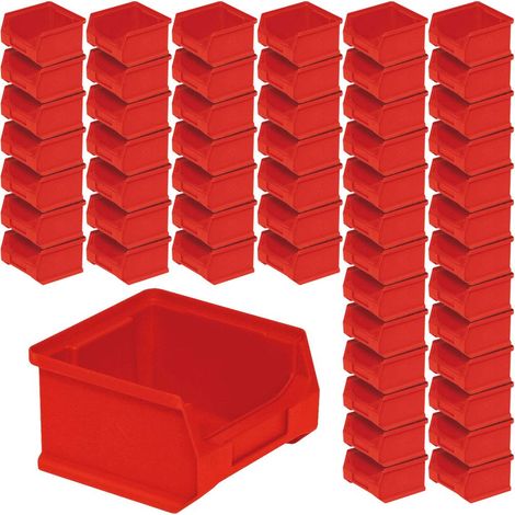 BRB 48 x Vision Boîte Profi lb 6, h 100 x 100 x 60 mm, contenu 0,3 l, rouge
