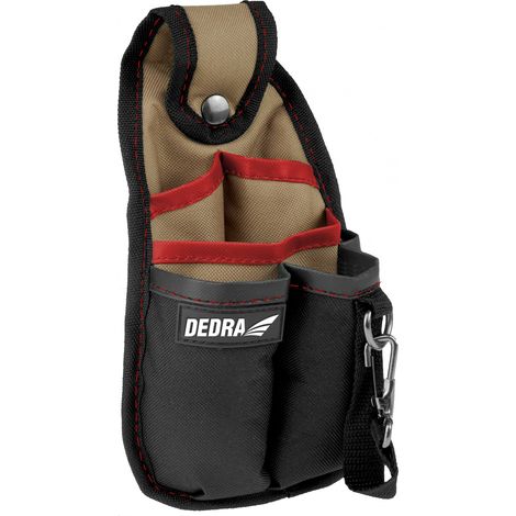 Borsa porta attrezzi Dedra n0031 7 tasche 25x25 cm