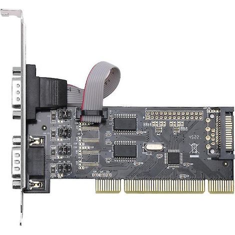 PCI-zu-RS232-Seriell-Adapterkarte, PCI-Seriell-Port-Erweiterungscontrollerkarte (1/4)