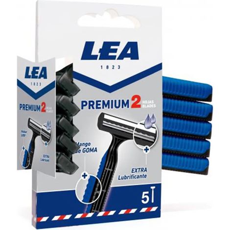 LEA PREMIUM CUCHILLAS DESECHABLES 5UN