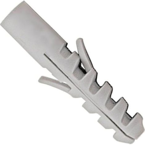 FIXTAC taco dos patas nylon gris liso med.taco 6-30 (caja 100)