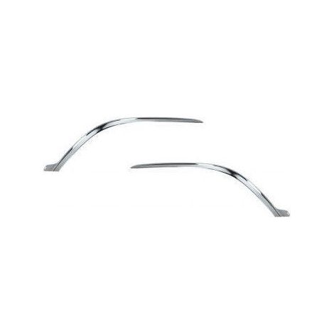 Moulures de pare-choc avant chromées kit Renault Scenic 4 depuis 2016