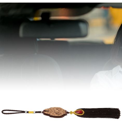 Pendentifs Bois Décoratifs pour Voiture - Ornements Islamiques Style Voile (1/5)