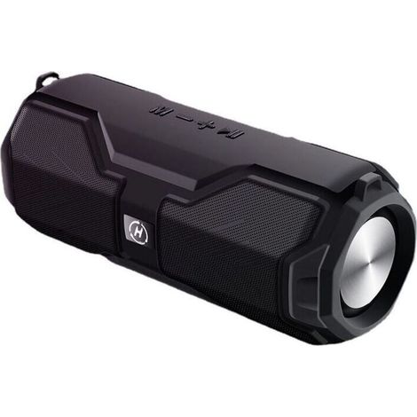 Bluetooth-Lautsprecher, tragbarer Bluetooth-Lautsprecher, kabelloser Outdoor-Lautsprecher, Schwarz (1/4)
