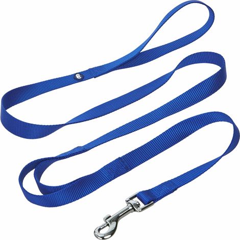 Laisse pour chien à double poignée pour le contrôle de la circulation  Laisse pour petit chien de 1,5 m x 1,5 cm  Laisse classique pour chien avec deux poignées pour chiens (1/2)