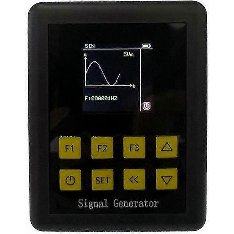 Tragbarer analoger Signalgenerator mit eingebauter Batterie, 2-10V 4-20mA Spannungs- und Stromsimulator, einstellbarer PWM-Frequenzquelle, Sinuswelle und Impuls, für Test- und Kalibrierungszwecke. (1/5)